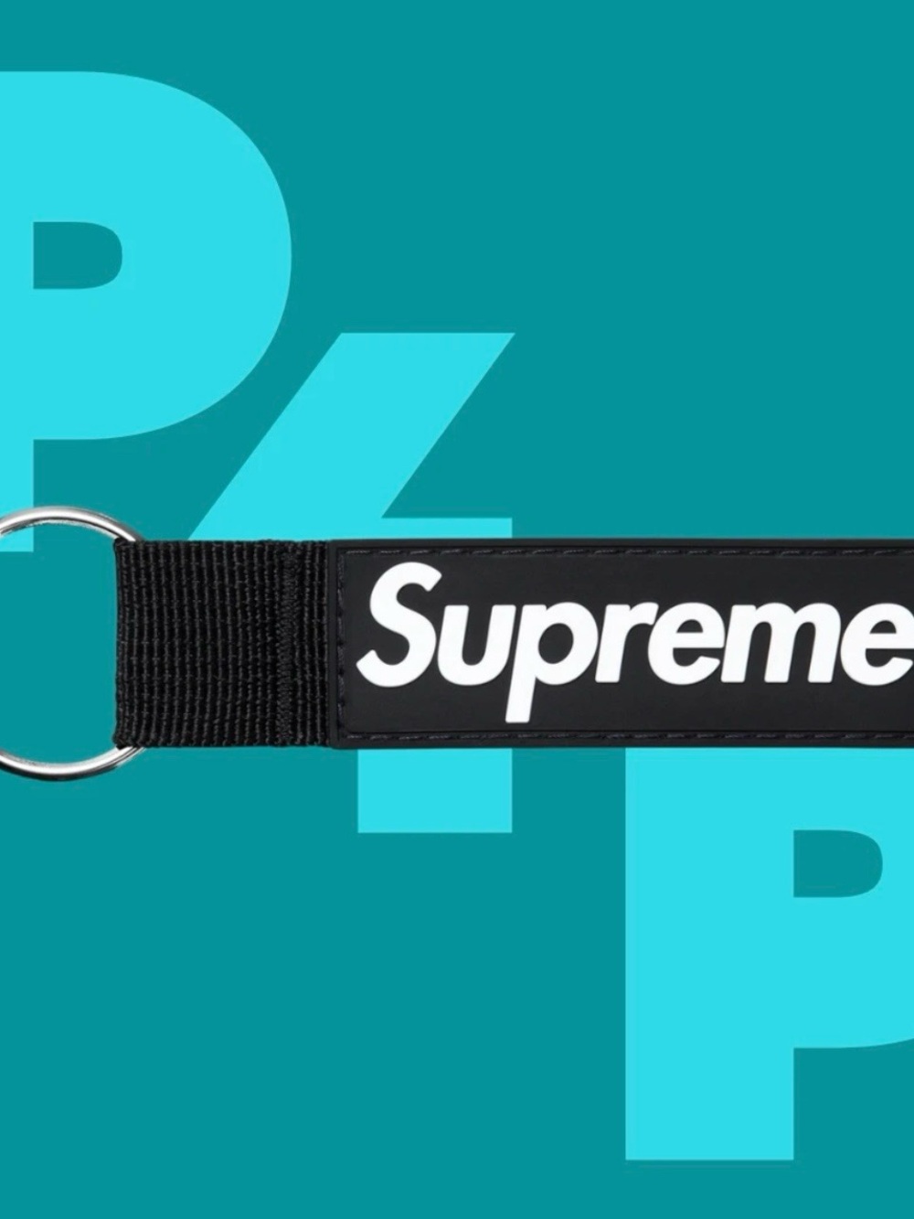 Supreme Webbing Keychain